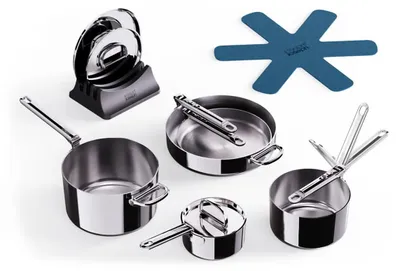 Zdjęcie produktu dla Joseph Joseph - Zestaw 5 naczyń Space Steel