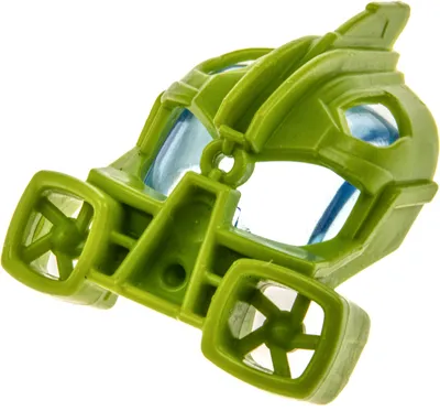 Produktbild von 1x Lego Bionicle Figur Maske Miru Nuva lime grün blau Kanohi Mask 57702 60911