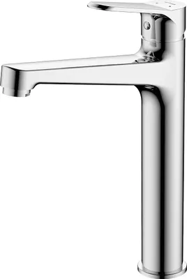 Produktbild von Kuchinox | Atez Waschbeckenarmatur - Chrom - Ergonomischer Hebel - Messing - Ständer