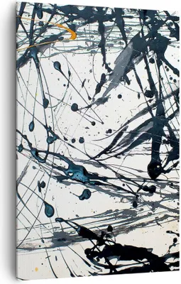 Produktbild von Bild auf Leinwand - Leinwandbild - Einteilig - Abstraktion modern - 80x120cm - Wand Bild - Wanddeko - Wandbilder - Leinwanddruck - Wanddekoration - Leinwand bilder - Wandbild - PA80x120-3442
