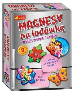 Zdjęcie produktu dla Magnesy Wróżki motyle i kwiaty