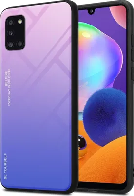 Zdjęcie produktu dla Etui ochronne Cadorabo do Samsung Galaxy A31 w kolorze czarnym etui na telefon komórkowy etui z TPU etui ze szkła hartowanego