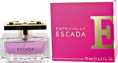 A perfume bottle and its box are displayed side-by-side against a white background.