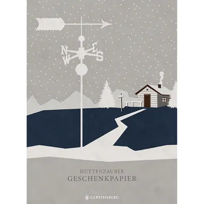 Produktbild von Geschenkpapier-Heft - Hüttenzauber