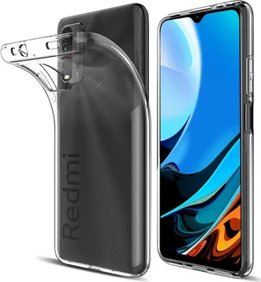 Produktbild von Conie Silikon Schutzhülle für Xiaomi Redmi 9T Tasche klar Case Cover Bumper Hülle durchsichtig in transparent
