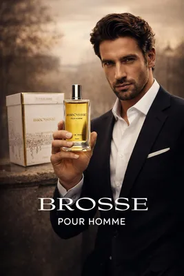 Produktbild von GESCHENKTIPP – Französisches Herrenparfüm – Brosse Homme – ein köstlich-würziges Eau de Parfum mit Galbanum – mit extra praktischem Taschenspray