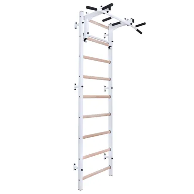 Produktbild von BenchK Sprossenwand "731", mit Klimmzugstange, 731W, Weiß
