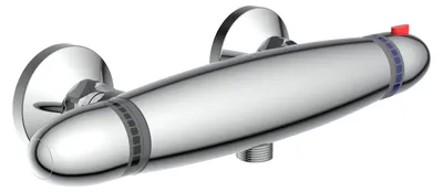Produktbild von SCHÜTTE SUPRA Duscharmatur mit Thermostat, Thermostat, Mischbatterie Dusche, Duschthermostat in Chrom