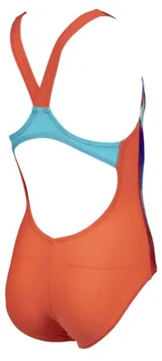arena Badeanzug Mädchen Colour Bleeding MaxFit chlorbeständig