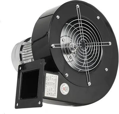 Obrázek produktu pro 550W odsávací ventilátor s regulací otáček, průmyslový nástěnný ventilátor | 800 m³/h nástěnný ventilátor pro sklepy, garáže, kuchyně, s lamelami, radiální ventilátor, radiální foukač, radiální odstředivý ventilátor