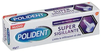 Produktbild von POLIDENT SUPER TENUTA+ Haftversiegelung für Zahnprothesen, 40 g