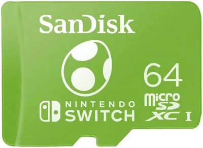 Produktbild von SanDisk SDSQXAO-064G-GN6ZN, 64 GB, MicroSDXC, UHS-I, 100 MB/s, 90 MB/s, Grün