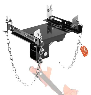 Produktbild von VEVOR Getriebeheber-Adapter, 500 kg / 0,5 Tonnen Tragfähigkeit Automobil-Getriebeheber-Adapter, Schwerlaststahl, für Wagenheber mit 30,48 mm abnehmbarem Sattelstift, für Garage, Reparaturwerkstatt, 1100 lbs