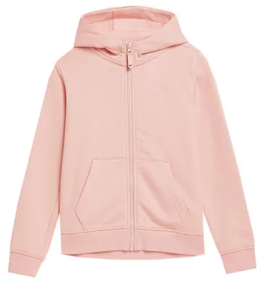 Produktbild von 4F - "4FJSS23TSWSF216" Hoodie mit durchgehendem Reißverschluss für Kinder MR875 (158) (Puderkoralle)