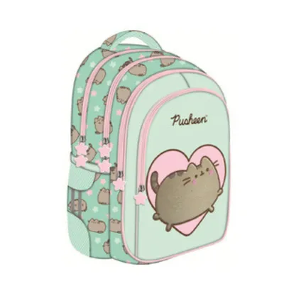 Produktbild von Plecak 4 komorowy Pusheen mint