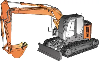 Productafbeelding van Hitachi graafmachine ZAXIS 135us / schaal 1:35