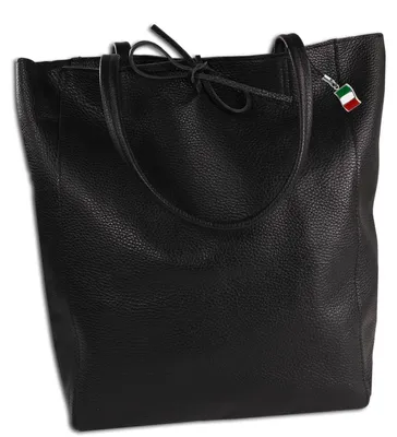 Produktbild von Tasche schwarz Florence Shopper Leder OTM107S