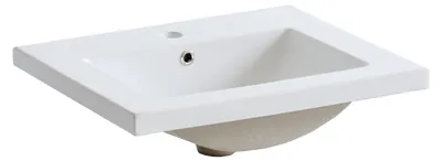 Obrázok produktu pre Umyvadlo s jedným drezom do podstavnej skrinky 60 cm Umyvadlo do podstavnej skrinky 61 x 18 x 46 cm