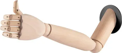 Produktbild von LeuchtenDirekt Wandleuchte Hold It Arm Holz Natur verstellbar ohne Leuchtmittel und Fassung