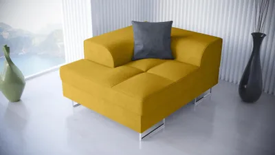 Produktbild von Sessel Design Couch Sofa Relax Textil Lounge Club Polster Sitzer Luxus Fernseh