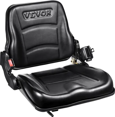 Immagine prodotto di VEVOR sedile per trattore 530 x 520 x 455 mm, 160-340 mm sedile per trattore, sedile universale per trattore, sedile per trattore, carrello elevatore PVC 12,9 kg per la maggior parte dei sedili meccanici come i carrelli elevatori