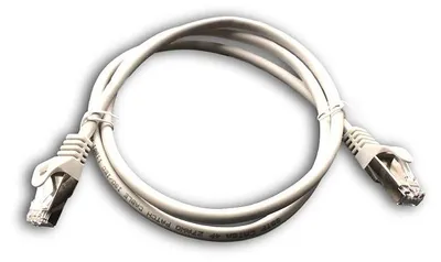 Produktbild von DATACOM Patch cord S/FTP CAT6A 1m šedý