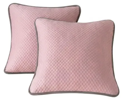 Produktbild von kühlende Kissenbezuege 80x80cm 2er Set Rosa atmungsaktiv Kissenbezug