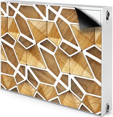 Produktbild von Magnet Verkleidung Abdeckung Heizkörperabdeckung Heizkörperabdeckung 100x60 cm  - Holzmuster