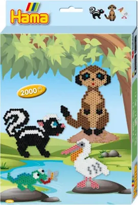 Produktbild von Hama Beads 3446, Mehrfarbig, 2000 Stück(e)