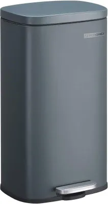 Produktbild von Küchenmüllbehälter 30 Liter Softclose Deckel Innenemmer Grüngrau