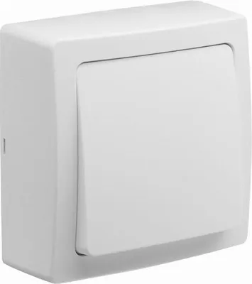 Obrázok produktu pre Blok DEBFLEX Biely vypínač s vypínačom - 746800