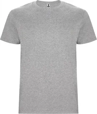 Obrázok produktu pre Roly CA6681 | Stafford T-Shirt - Dvojvrstvové tričko s okrúhlym golierom - Farba: Heather Grey 58 - Veľkosť: 3XL