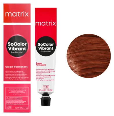 Produktbild von Matrix SoColor Pre-Bonded Haarfarbe - 6RC+ dunkelblond Rot Kupfer plus (90 ml)