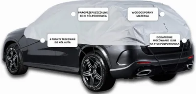 Produktbild von Halbplane für SUV L 330 Autoplane Practic 3 Lagen
