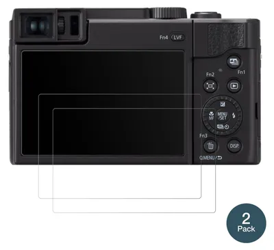 Produktbild von 2x Schutzfolie für KODAK Pixpro FZ55 matt - Anti-Shock 9H Folie dipos Glass Kunststoffglas