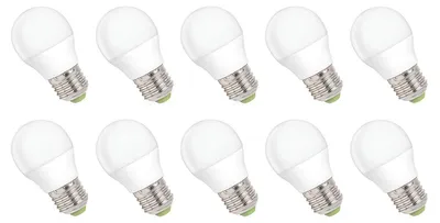 Produktbild von Spectrum E27 LED-Lampe P45 6W 500lm 4000K tralweiß 10 Stück dimmbar