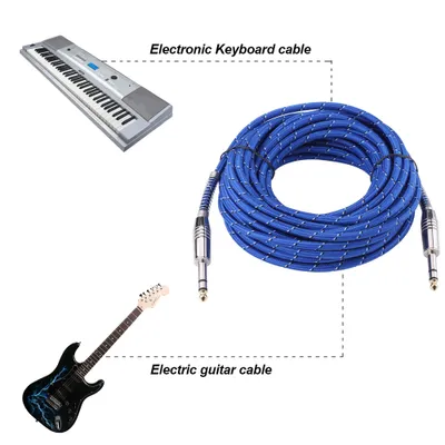 Obrázek produktu pro Stereofonní kabel se zástrčkou 6 35 mm Kabel se zástrčkou Kabel se zástrčkou Kabel se zástrčkou Kabel se zástrčkou Audio kabel se zástrčkou 6 35 mm
