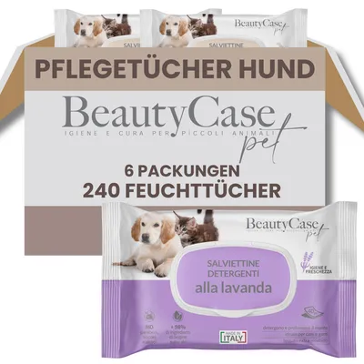 Produktbild von Reinigungstücher für Hunde und Katzen mit Lavendelblüten - 240St