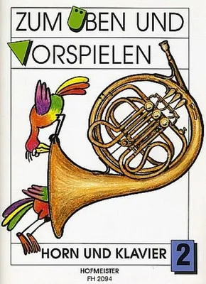 Produktbild von Zum Üben und Vorspielen, Horn + Klavier