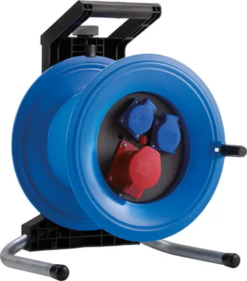 Produktbild von Hedi Kabeltrommel Professional Plus 320 ohne Kabel 1 CEE Steckdose 2 Steckdosen