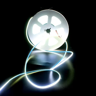 COB LED-Streifen 5m 384 LEDs/m 24V Kaltweiß 6000K dimmbar