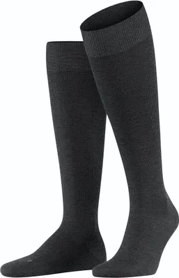 Produktbild von FALKE Energizing Wool Kniestrümpfe Herren anthra.mel 43-44