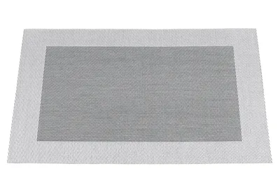 Produktbild von ASA Selection PVC-Tischset in Silver / Black, Maße: ca.33 x 46 cm (1 Stück)