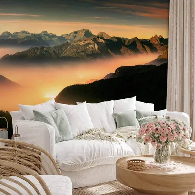 Produktbild von Selbstklebende Folie Fototapete - Mountain Breath - Third Variant 294x210 cm Landschaften c-B-10002-a-c