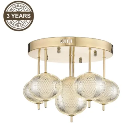 Obrázok produktu pre LED stropná lampa B2360-6, zlatá