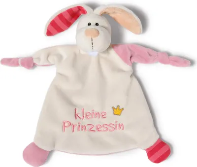 Produktbild von NICI Schmusetuch Hase kleine Prinzessin, Spielzeug-Hase