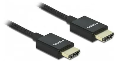 Image de Delock Koaxiales High Speed HDMI Kabel 48 Gbps 8K 60 Hz schwarz 2 m