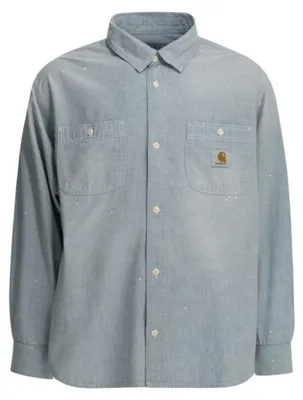 Obrázek produktu pro Pánská košile Carhartt WIP, světle modrá, z bavlny