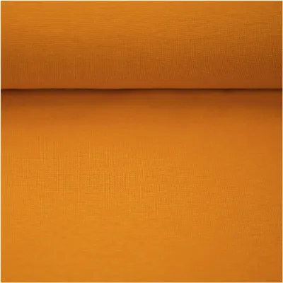 Bündchenstoff Schlauchware 50(100)cm extrabreit Meterware ab 25cm Jersey Oeko-Tex ocker