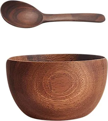 Produktbild von Holzservierschale Set Mehrzweck